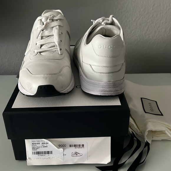 Gucci White Sneakers - Picture 1 of 7